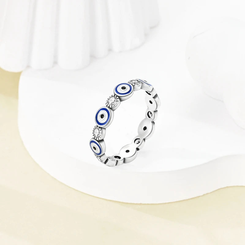 925 Sterling Silver Infinite Love Ring Original Luxury Design Zircon