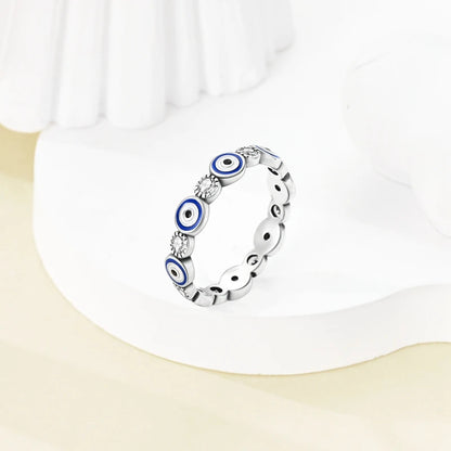 925 Sterling Silver Infinite Love Ring Original Luxury Design Zircon