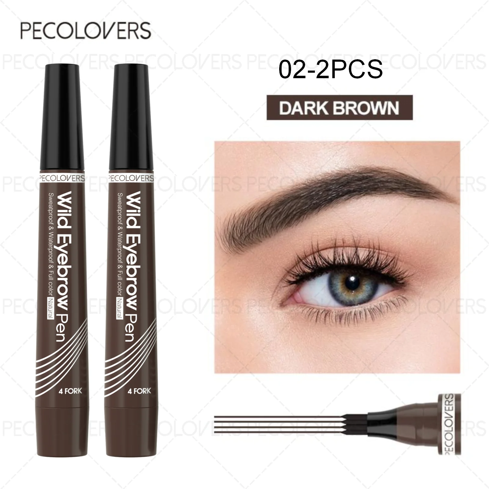 Eyebrow Pen Waterproo Pure Ember