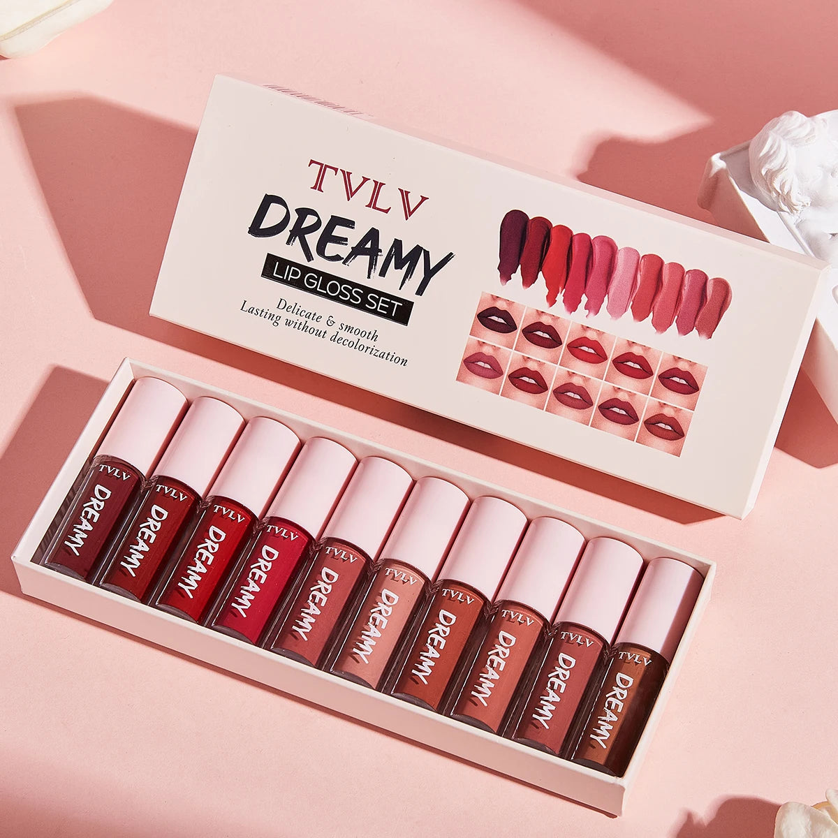 Dreamy 10 Pieces/Set Lip Gloss Sets Pure Ember