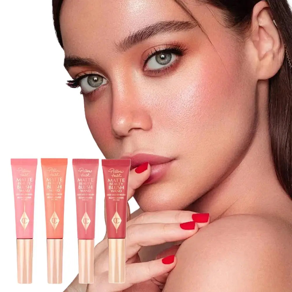 Charlotte Tilbury Liquid Blush 12ml Cushion Pen Skin-friendly, Creates A Natural Built-in Sponge Nib, Long-lasting Smooth Texture Makeup Pure Ember
