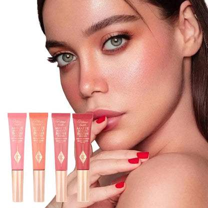 Charlotte Tilbury Liquid Blush 12ml Cushion Pen Skin-friendly, Creates A Natural Built-in Sponge Nib, Long-lasting Smooth Texture Makeup Pure Ember