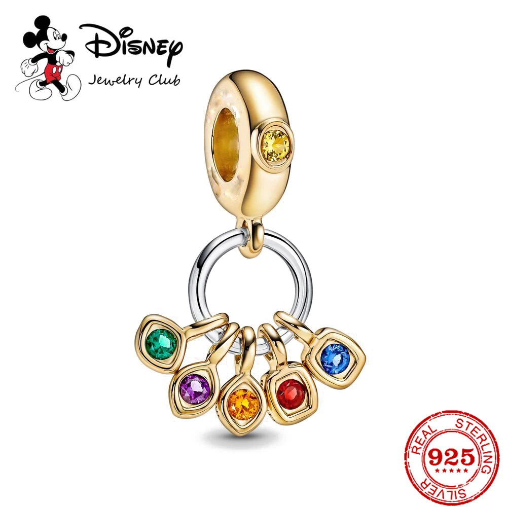 Disney Charms 925 Sterling Silver Pure Ember
