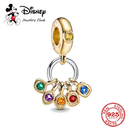 Disney Charms 925 Sterling Silver Pure Ember