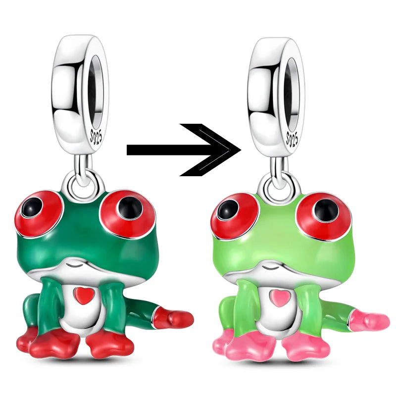 Charms 925 Sterling Silver Electric Vehicle Tree of Life Bead Pendant Pure Ember