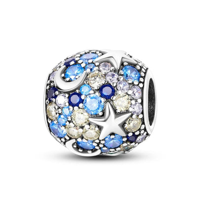 pandora cuff spacer sea collection star and moon sterling silver 