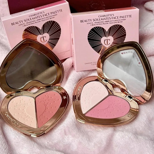 Charlotte Tilbury Two-tone Heart-shaped Blush Pure Ember