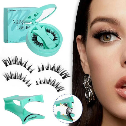 NEW Reusable Magnetic False Eyelashes With Magnetic Tweezers Pure Ember