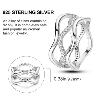 925 Sterling Silver Butterfly Firefly Love Rings Original Design Colored Zircon Finger Rings Pure Ember