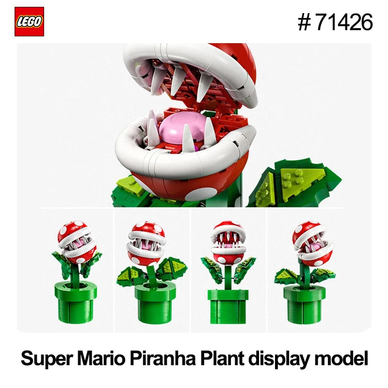 LEGO 71426 Piranha Plant Super Mario 540 Pcs Building Blocks Model Kit DIY