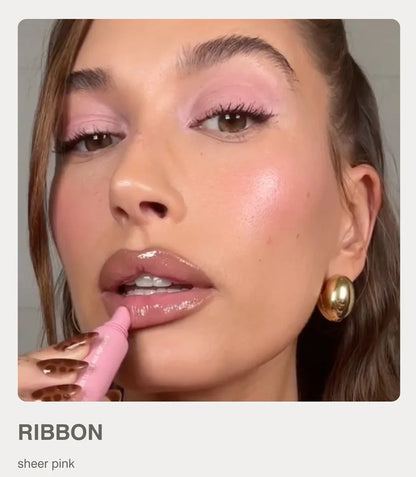 RHODE Makeup Toiletry Bag Lip Gloss and Blusher Lip Oil Balm Blush Milk Essence Water Facial Cleanser Pure Ember