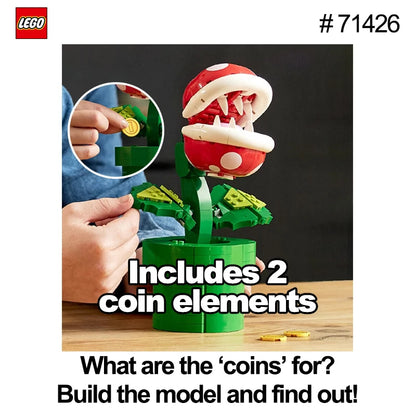 LEGO 71426 Piranha Plant Super Mario 540 Pcs Building Blocks Model Kit DIY\