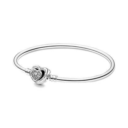 Charm Bracelet heart pandora dupe gifts for her