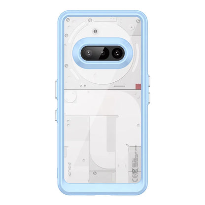 Phone case with a clear design on a white background
