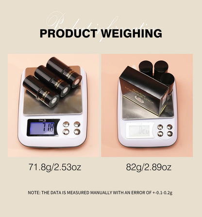 4pcs Contour Stick, Highlighter Stick, Blush Stick 4pcs Cream Contour Kit with Contour Brush, Contour, Non-greasy Pure Ember