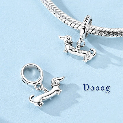 925 Sterling Silver Charms Bead Cross Ballet Elephant Dangle Pure Ember