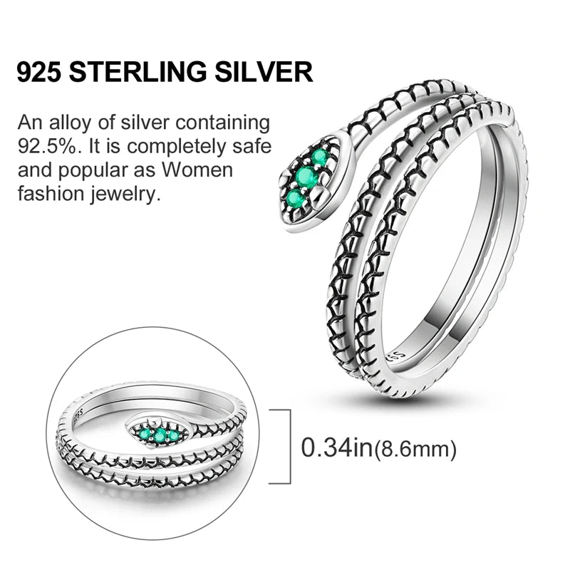 925 Sterling Silver Butterfly Firefly Love Rings Original Design Colored Zircon Finger Rings Pure Ember