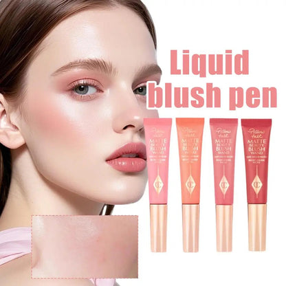 Charlotte Tilbury Liquid Blush 12ml Cushion Pen Skin-friendly, Creates A Natural Built-in Sponge Nib, Long-lasting Smooth Texture Makeup Pure Ember