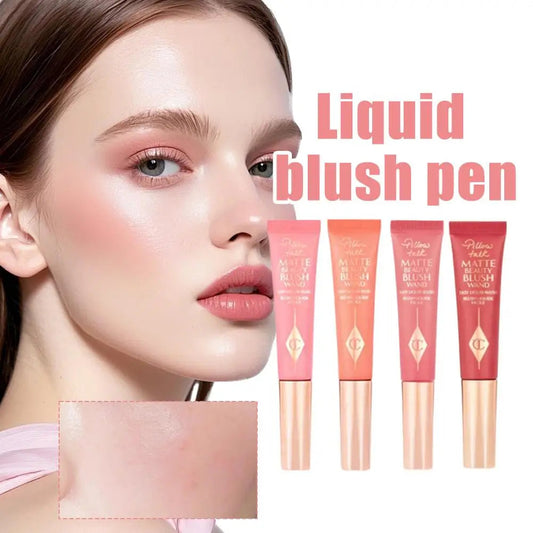 Charlotte Tilbury Liquid Blush 12ml Cushion Pen Skin-friendly, Creates A Natural Built-in Sponge Nib, Long-lasting Smooth Texture Makeup Pure Ember