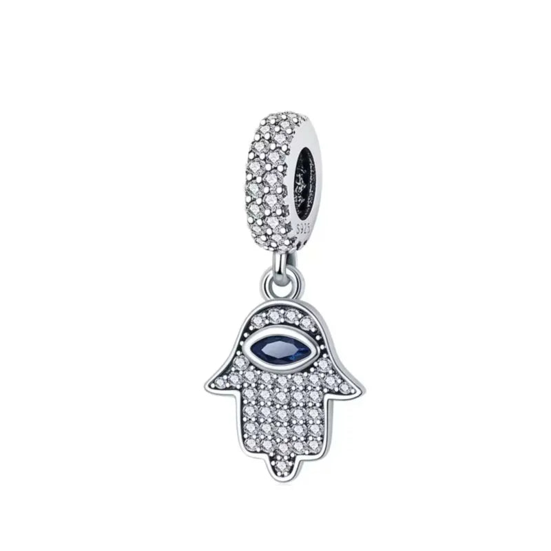 Egyptian Pendant Dangle Charm Hamsa Hand