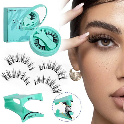 NEW Reusable Magnetic False Eyelashes With Magnetic Tweezers Pure Ember