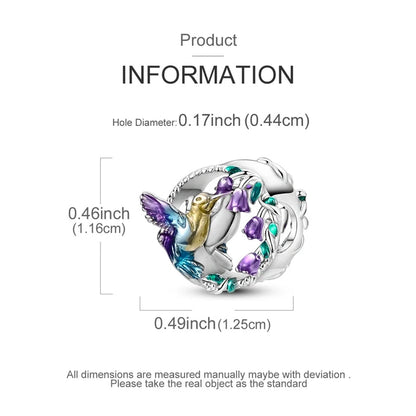 925 Sterling Silver Beads Teapot Unicorn Dreamcatcher Charms Beads Pure Ember pandora style 