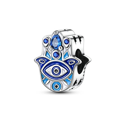 Charms 925 Sterling Silver Blue Pendant Charms