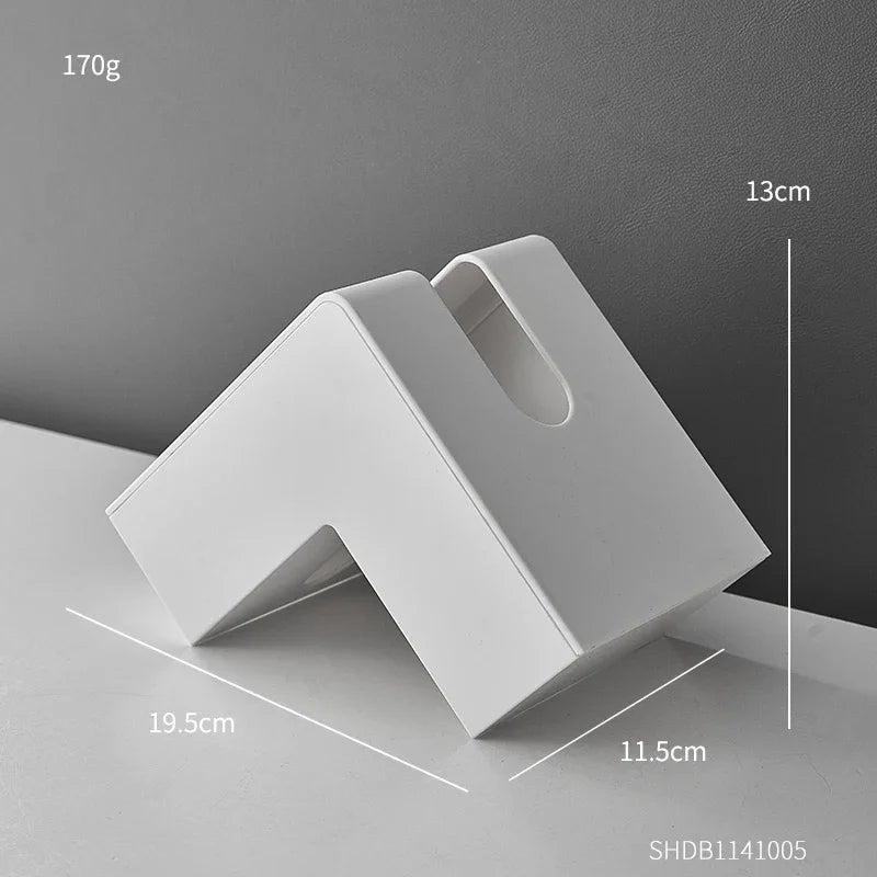 Modern Right Angle Tissue Box Napkin Box