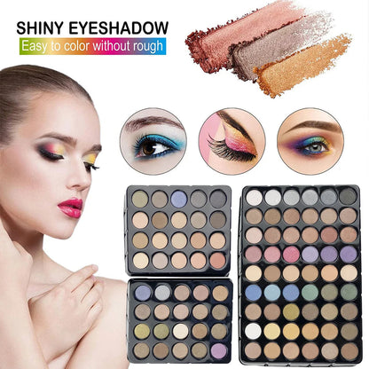 Professional Beauty Cosmetic Kit Eye Shadow Set Lipsticks Lip Liner Face Powder Contour Shades Concealers Combination Makeup Set Pure Ember