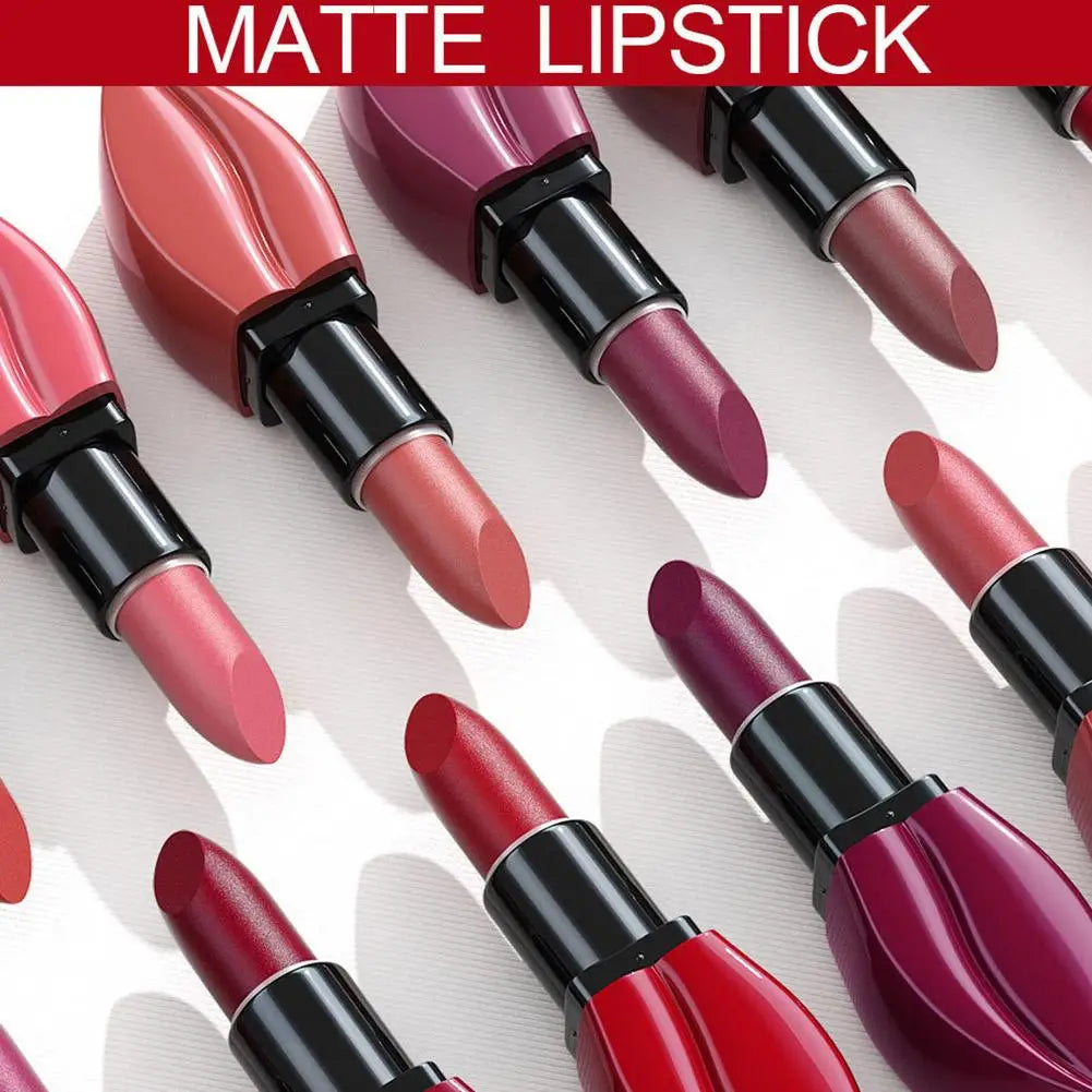 10 Colours Mouth Style Matte Velvet Lipsticks Pure Ember