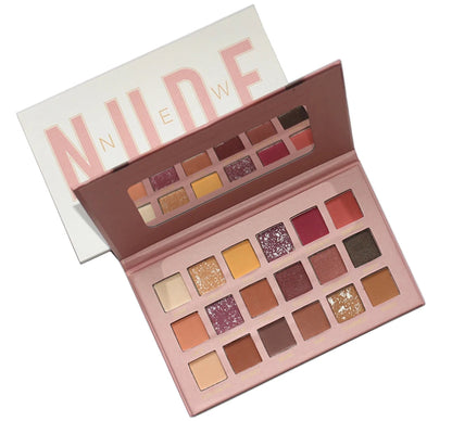 Huda Nude 18 Colours Eye Shadow Palette Pure Ember