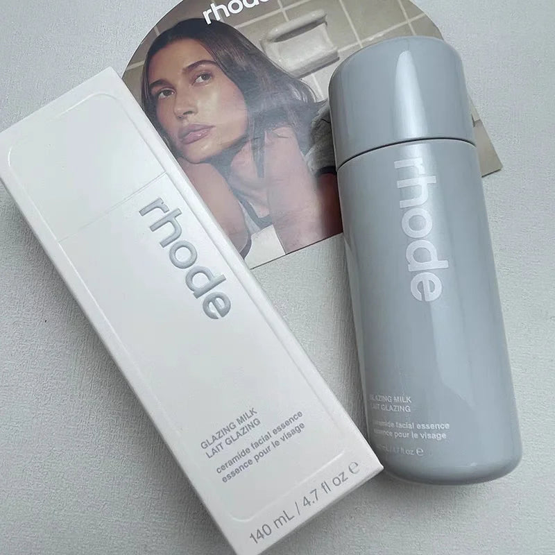 RHODE Makeup Toiletry Bag Lip Gloss and Blusher Lip Oil Balm Blush Milk Essence Water Facial Cleanser Pure Ember