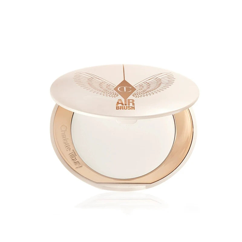 Charlotte Tilbury Airbrush Flawless Finish Refillable Blurring Setting Powder Lip Gloss Flawless Blurring Matte Blush and setting Spray Pure Ember