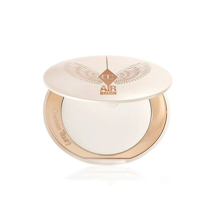 Charlotte Tilbury Airbrush Flawless Finish Refillable Blurring Setting Powder Lip Gloss Flawless Blurring Matte Blush and setting Spray Pure Ember