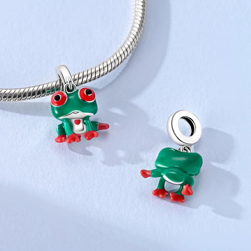 Charms 925 Sterling Silver Electric Vehicle Tree of Life Bead Pendant Pure Ember