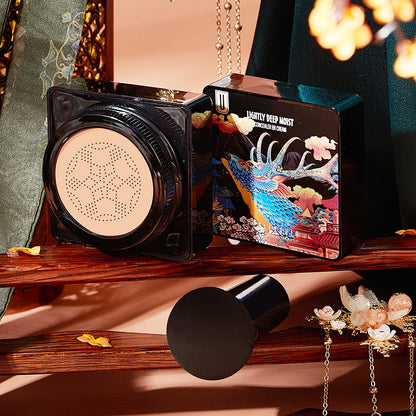 Elk Makeup Nine-piece Set Makeup Powder Air Cushion BB Cream Lipstick Affordable Makeup Set Pure Ember