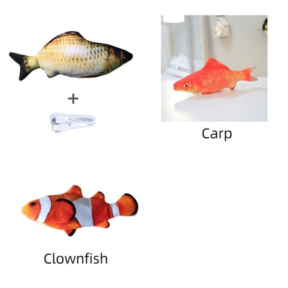 Without Cat Nip Version - Electric Jumping Fish Simulation Electric Fish Toy Pure Ember