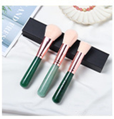 Multifunctional Brush With Natural Crystal Handle Pure Ember