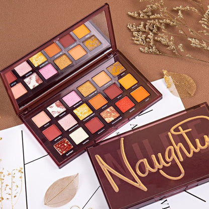 Makeup Palette 18 Color Eye Shadow Matte Bead Lazy Eye Shadow Palette Pure Ember