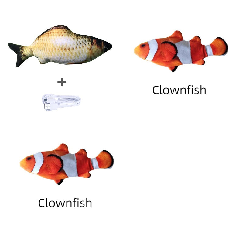 Without Cat Nip Version - Electric Jumping Fish Simulation Electric Fish Toy Pure Ember