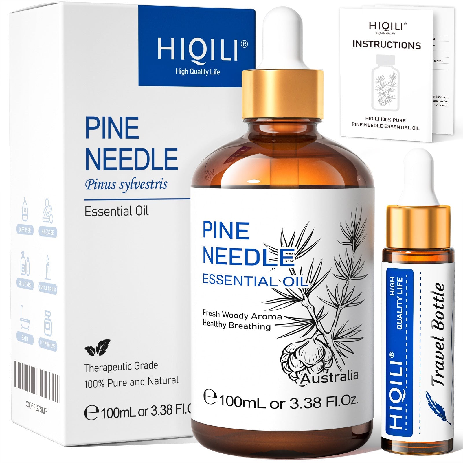 Beauty And Skin Care Single Essential Oil Plant Extract Rose Massage Oil Perfume Aromatherapy Pure Ember