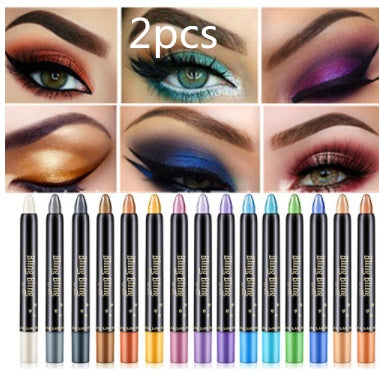 Pearlescent Vibrant Eyeshadow Pen Waterproof 15 Colours Pure Ember