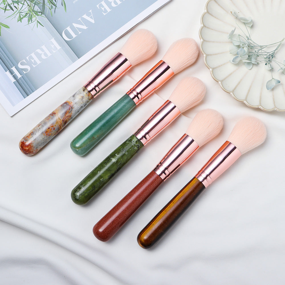 Multifunctional Brush With Natural Crystal Handle Pure Ember