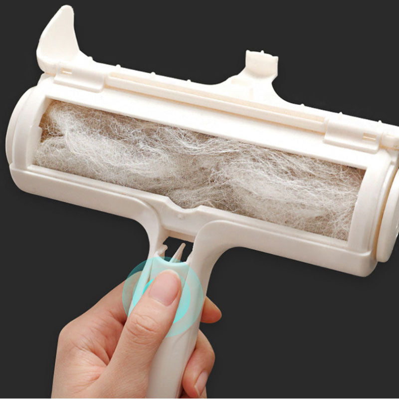 Pet Hair Remover Roller Lint Remove Brush Dog Cat Hair Clothes Carpet Cleaning Brush Home Furniture Pure Ember