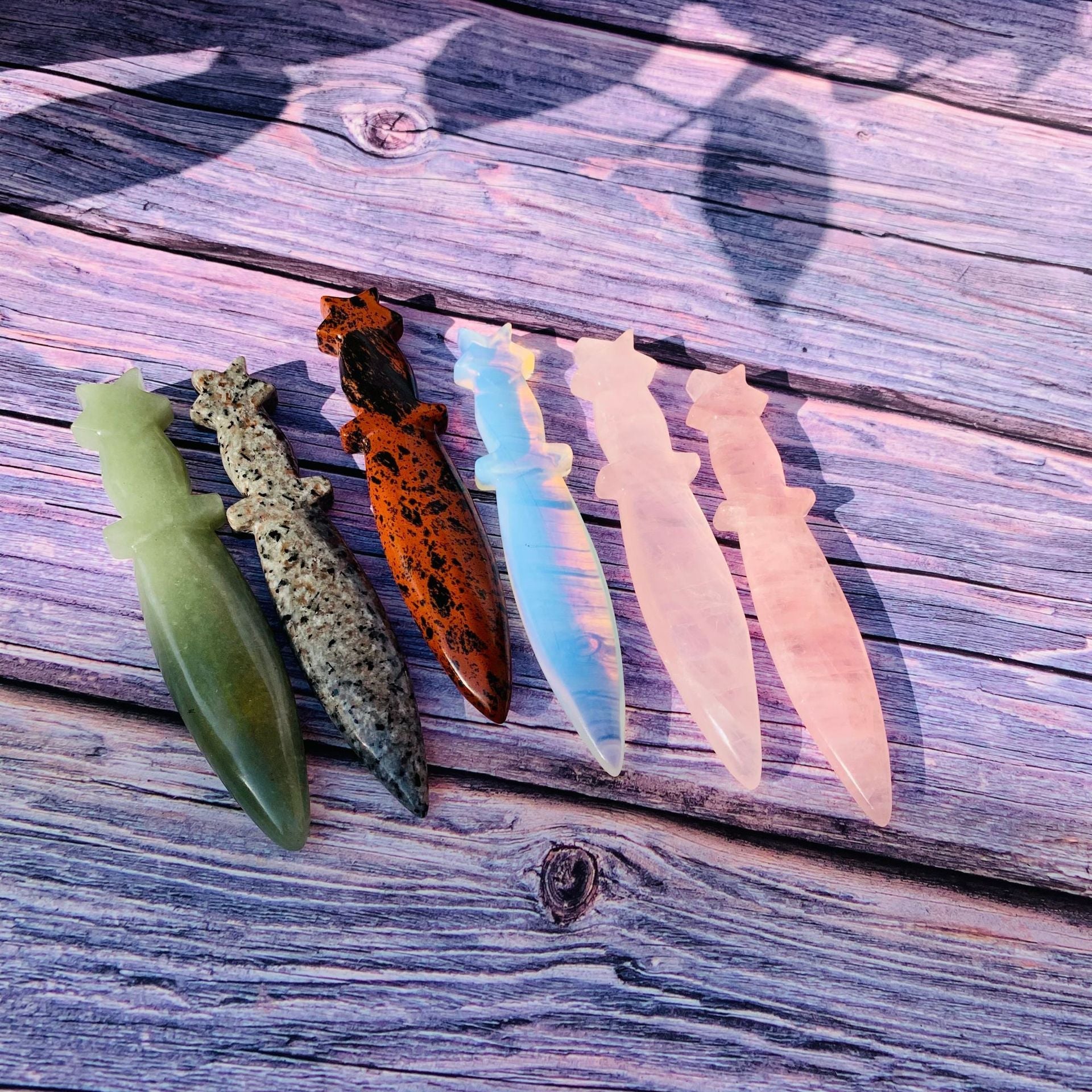 Natural Crystal Wand Pure Ember