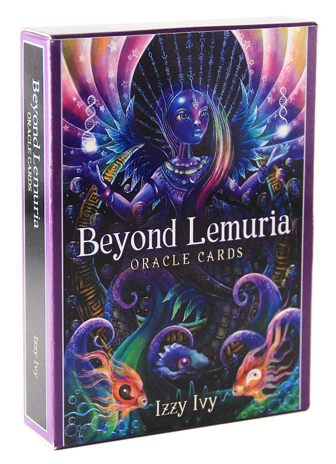 Oracle Tarot Decks COSMA VISIONS Prism Card Witte Pure Ember beyond lemuria oracle cards by izzy ivy