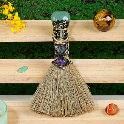 Natural Crystal Love Enchanted Broom Pure Ember