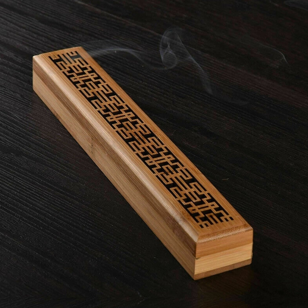 Bamboo Wooden Incense Burner