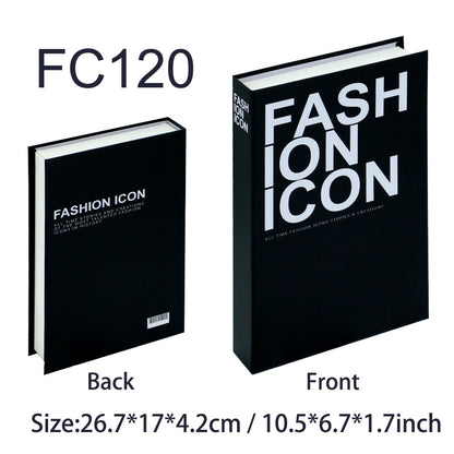 Fashion Faux Book + Storage Boxes