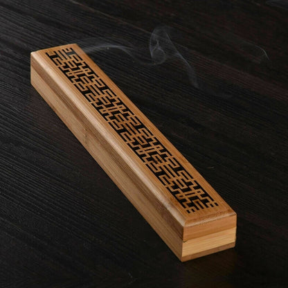 Bamboo Wooden Incense Burner - Multiple Options